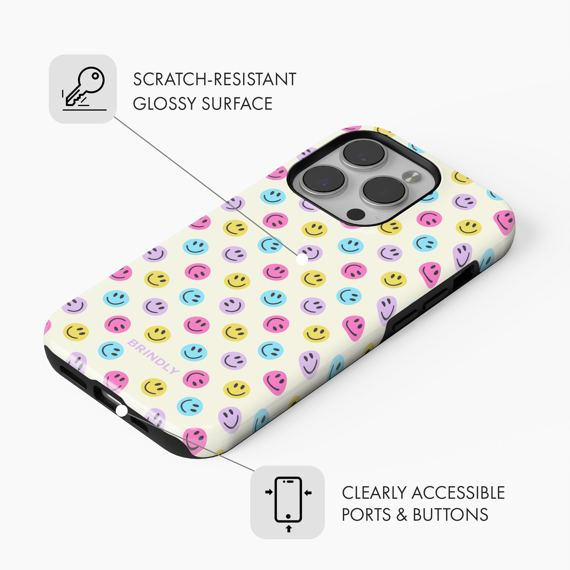 Smiley Baby - Tough Phone Case (MagSafe)