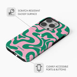 Cafe Swirl - Tough Phone Case (MagSafe)