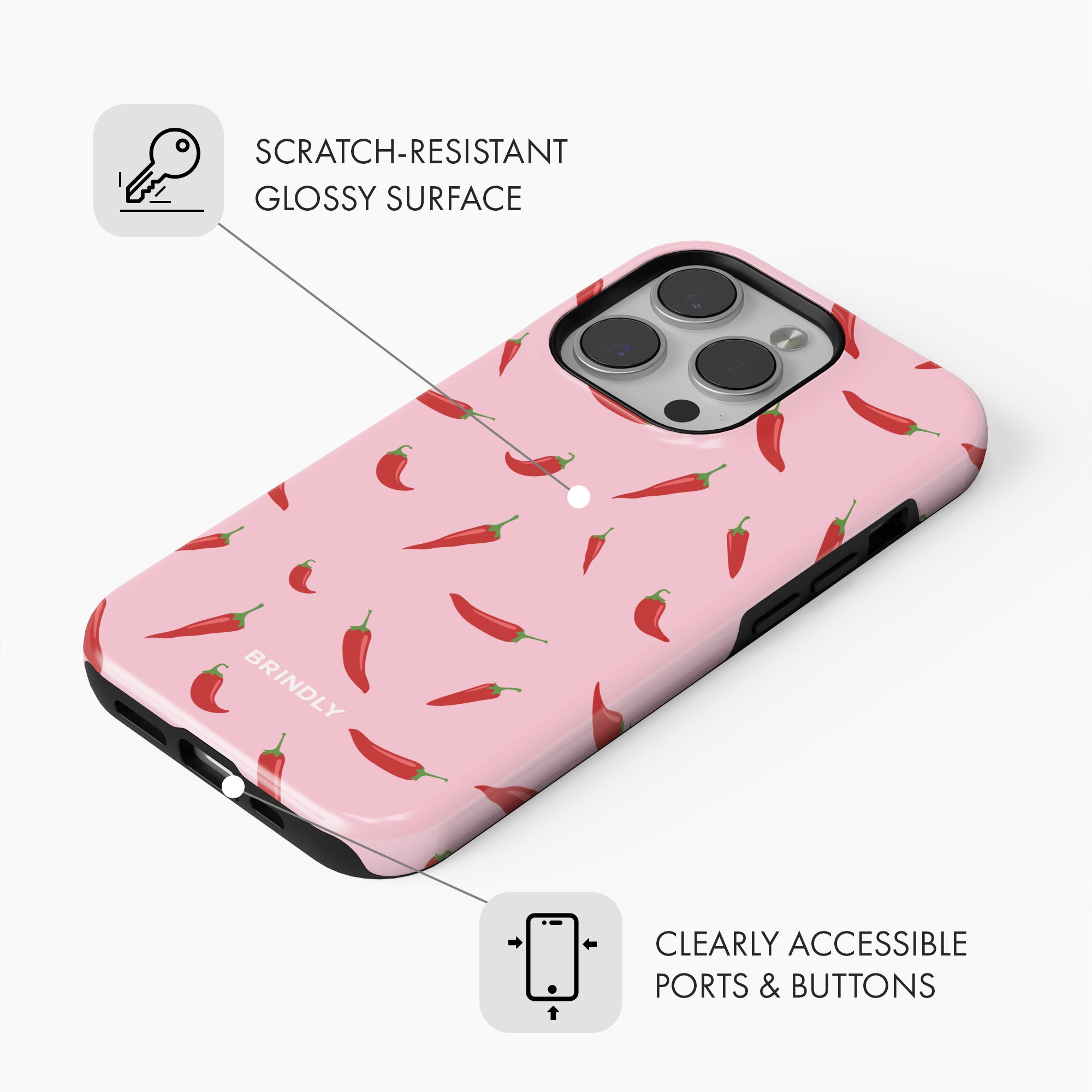 Chilli Crush - Tough Phone Case
