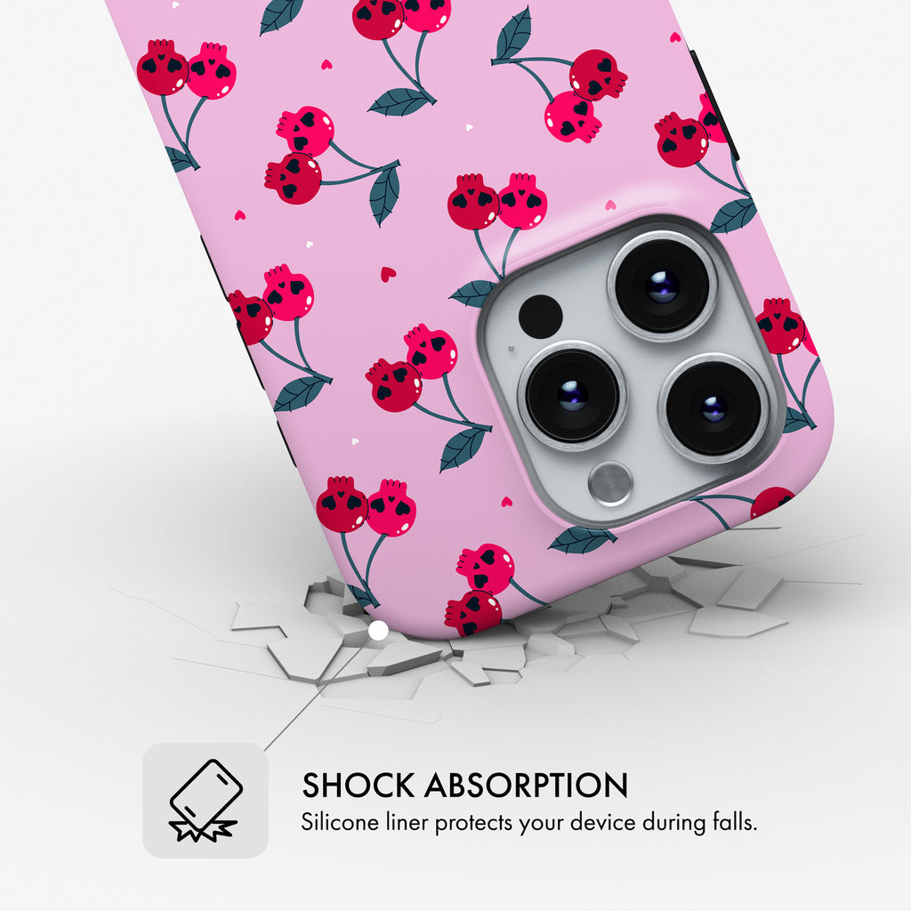 Cherry Bite - Tough Phone Case