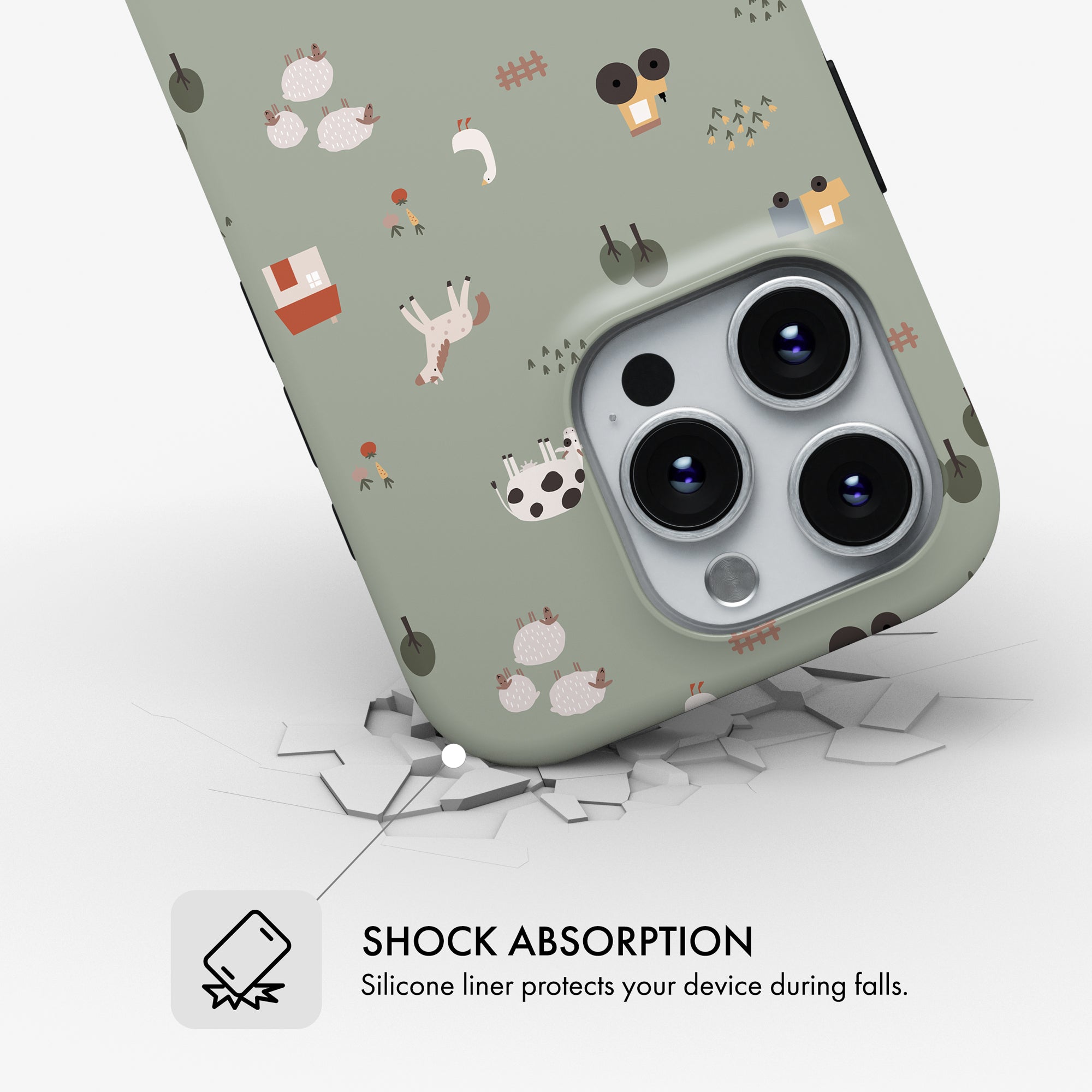 Farmyard Charm - MagSafe Tough Phone Case