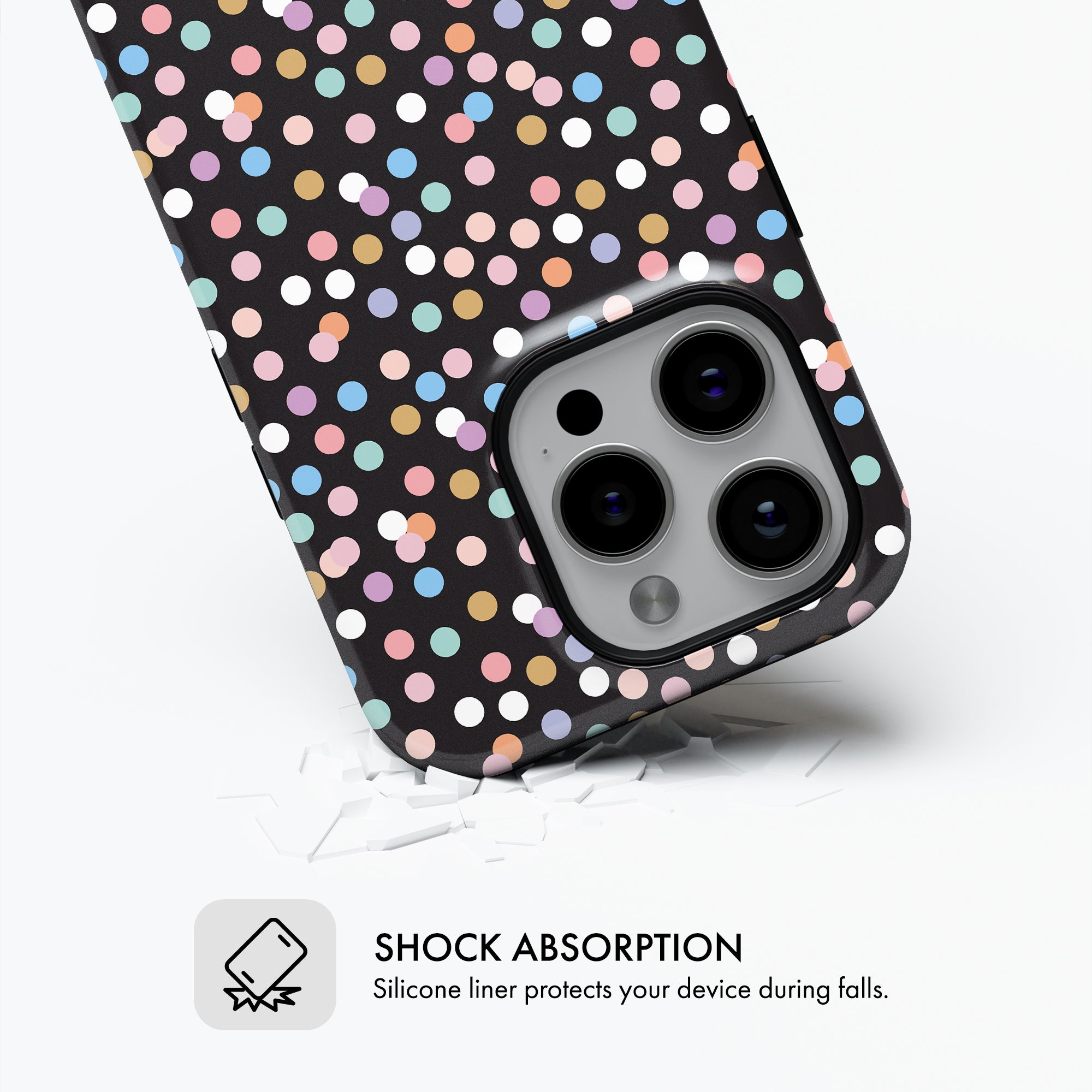 Confetti Polka Dot - Tough Phone Case