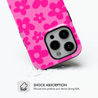 Pop Pink Daisy - Tough Phone Case