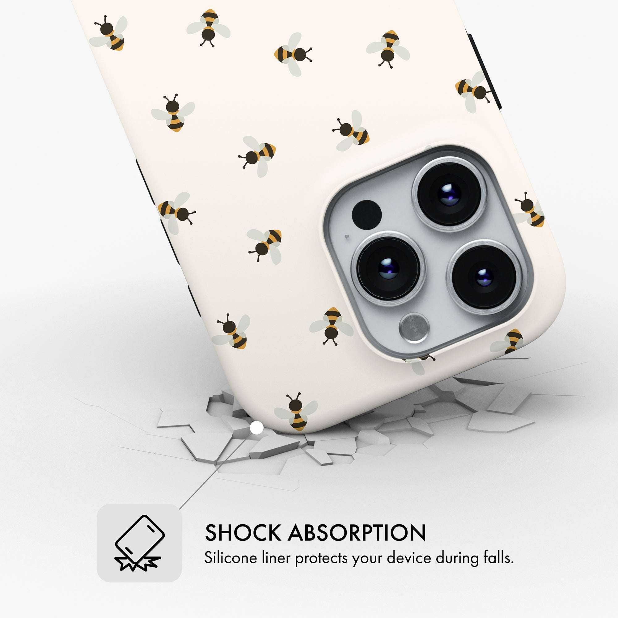 Honey Bee - Tough Phone Case