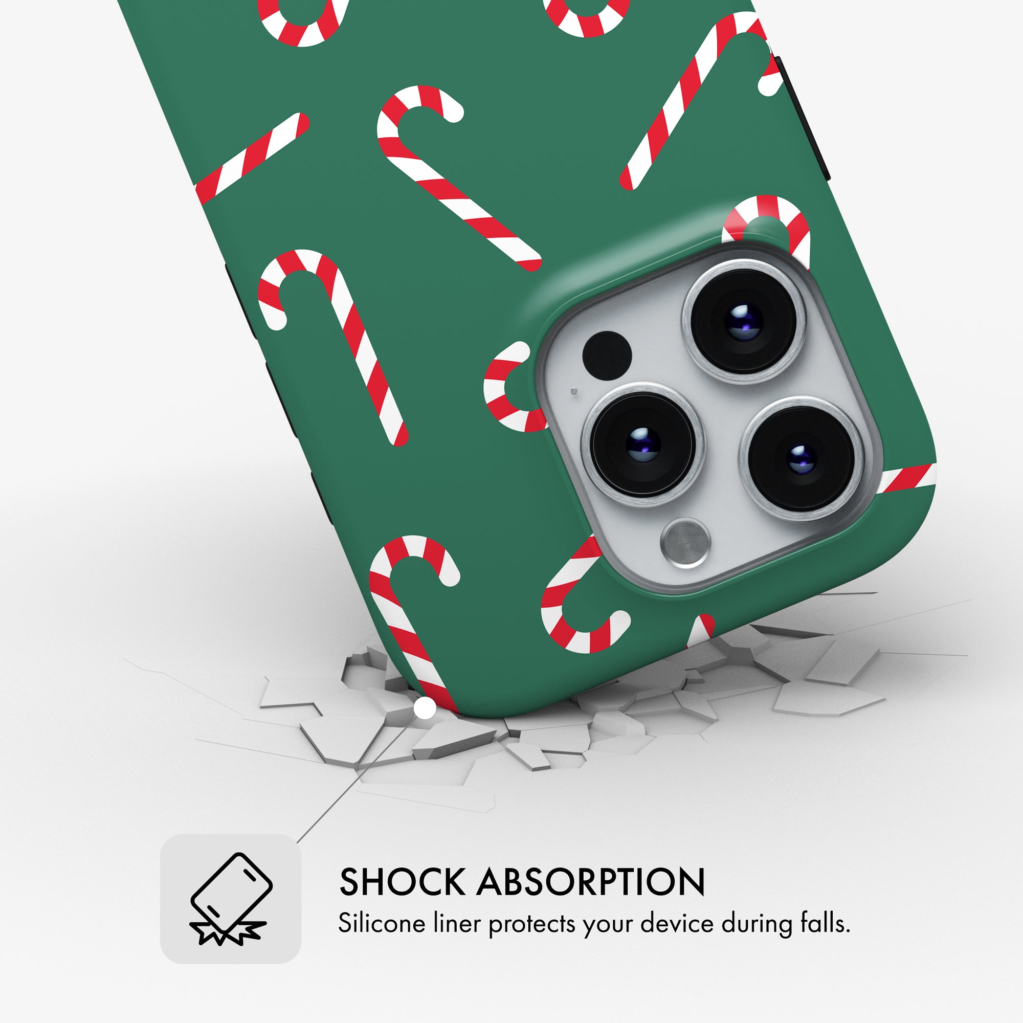 Candy Cane - Tough Phone Case