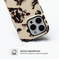 Ivory Tortoise Shell - Tough Phone Case