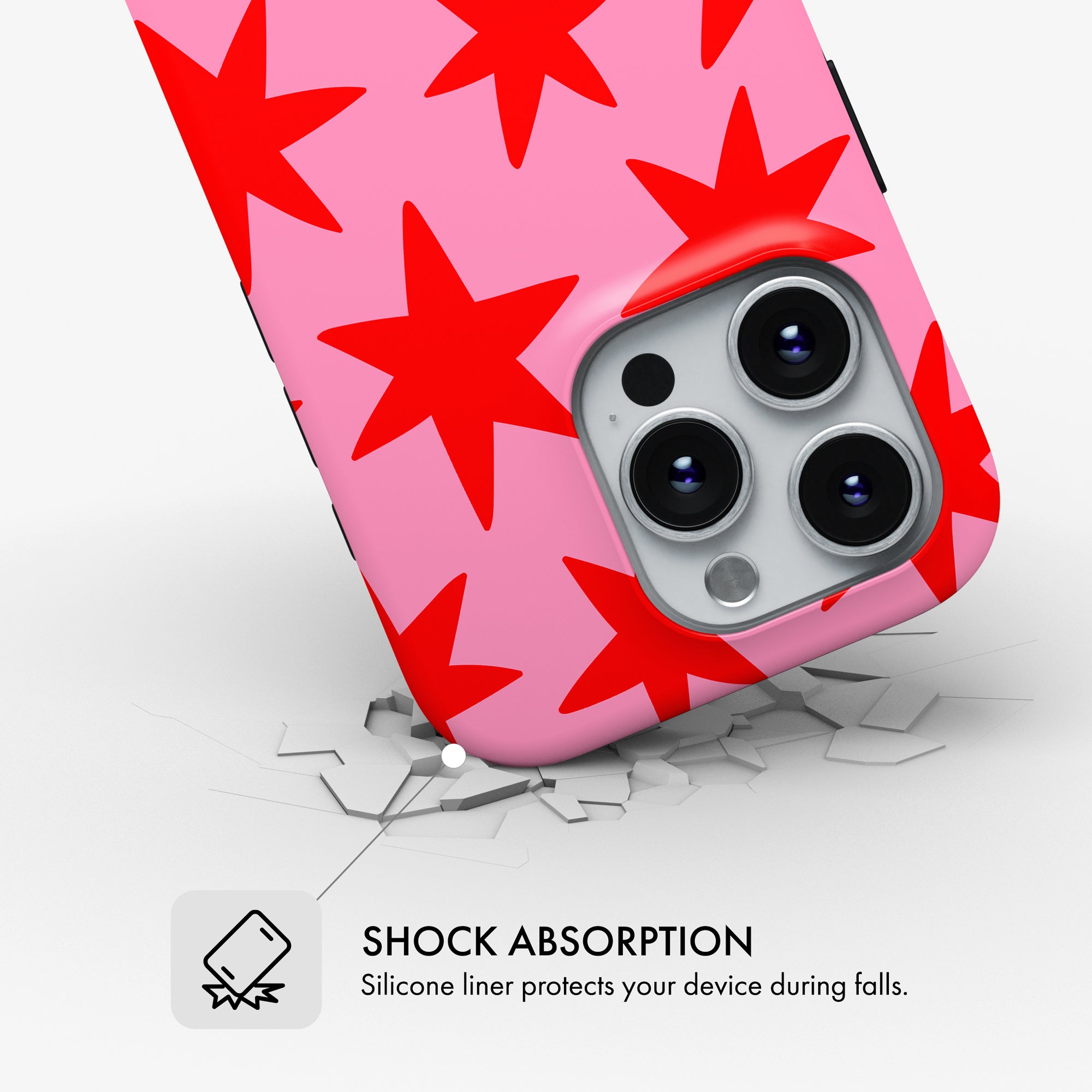 Cherry Star Pop - MagSafe Tough Phone Case