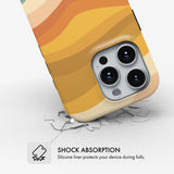 Retro Sunset - Tough Phone Case (MagSafe)