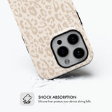 Beige Leopard - Tough Phone Case