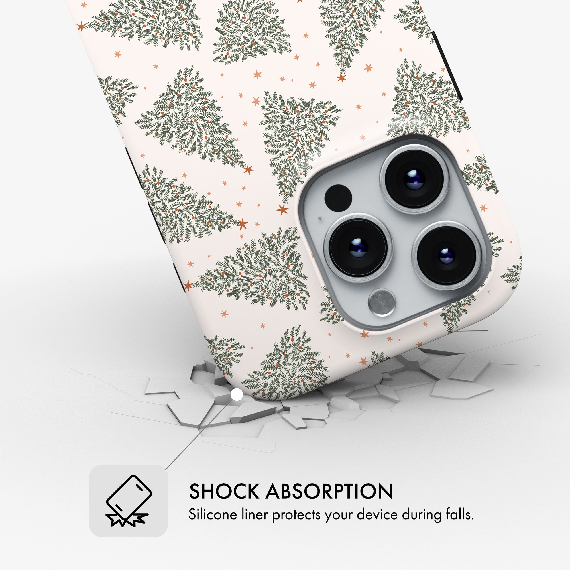 Golden Evergreen - Tough Phone Case