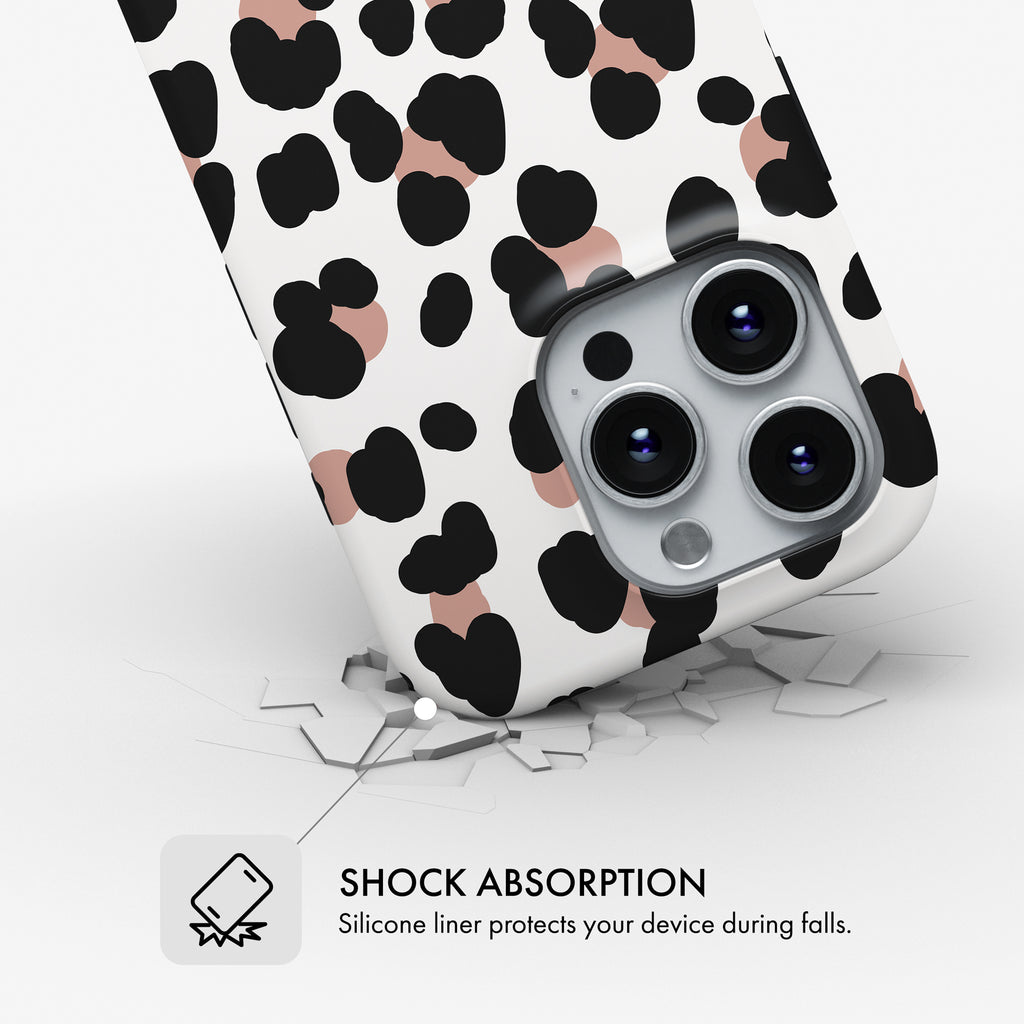 White Leopard - MagSafe Tough Phone Case