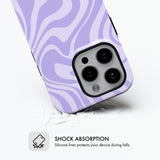 Purple Wave - Tough Phone Case (MagSafe)