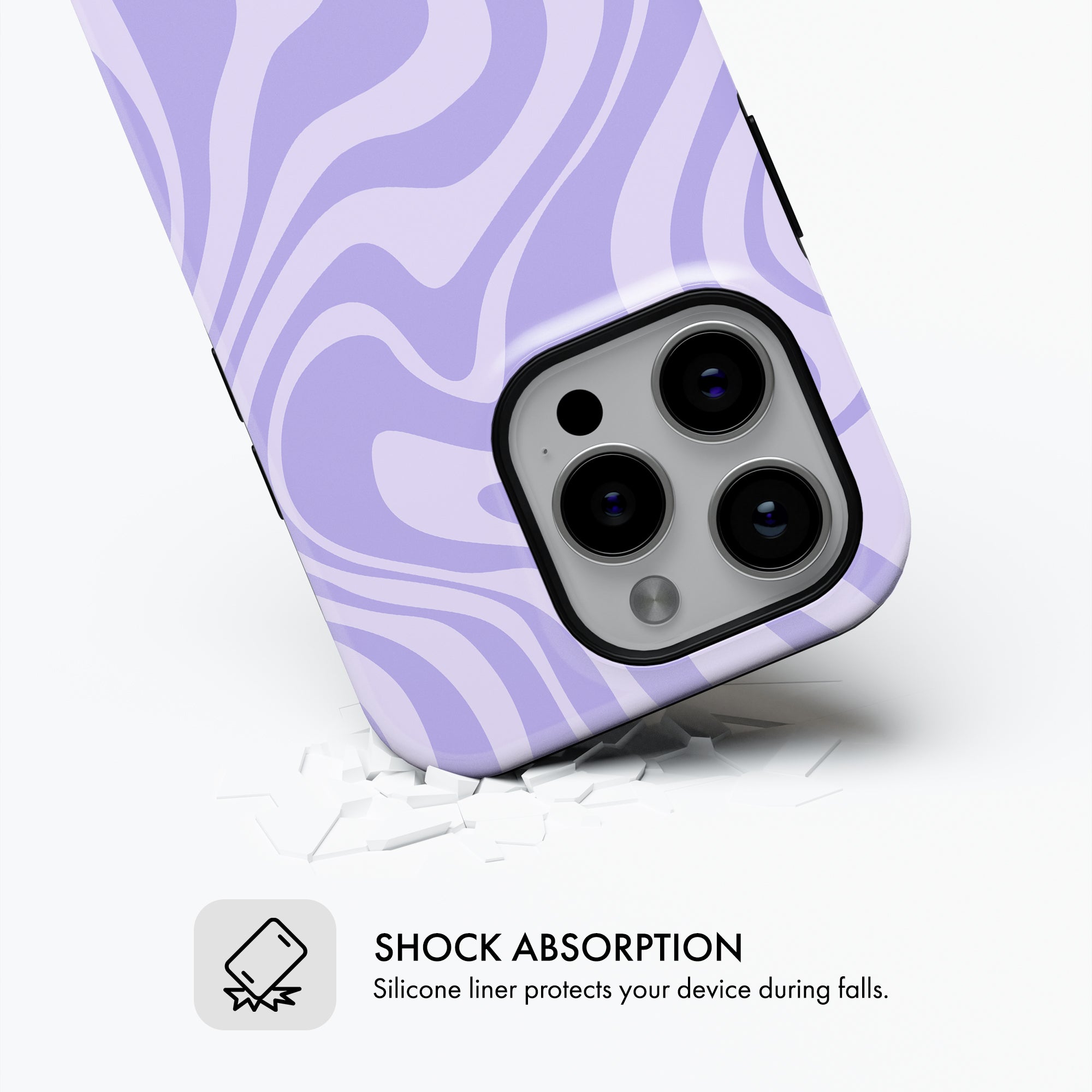 Purple Wave - Tough Phone Case (MagSafe)