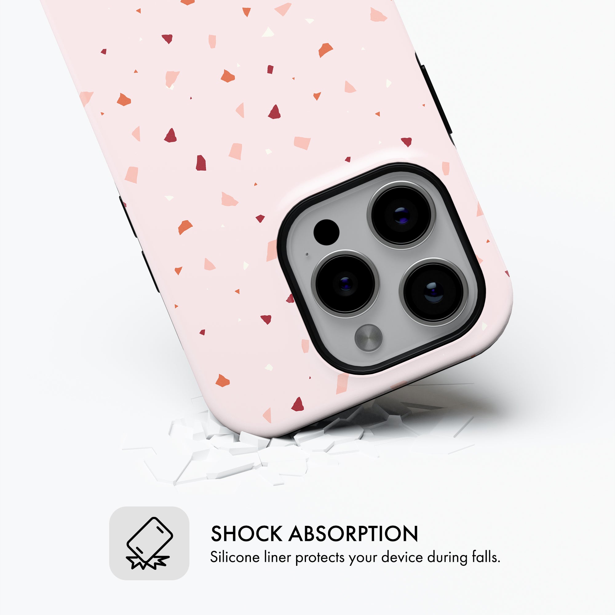 Pink Terrazzo - Tough Phone Case (MagSafe)