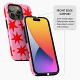 Pink & Red Stars - Tough Phone Case (MagSafe)