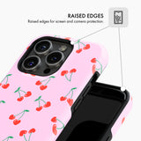 Cherry Hearts - Tough Phone Case (MagSafe)