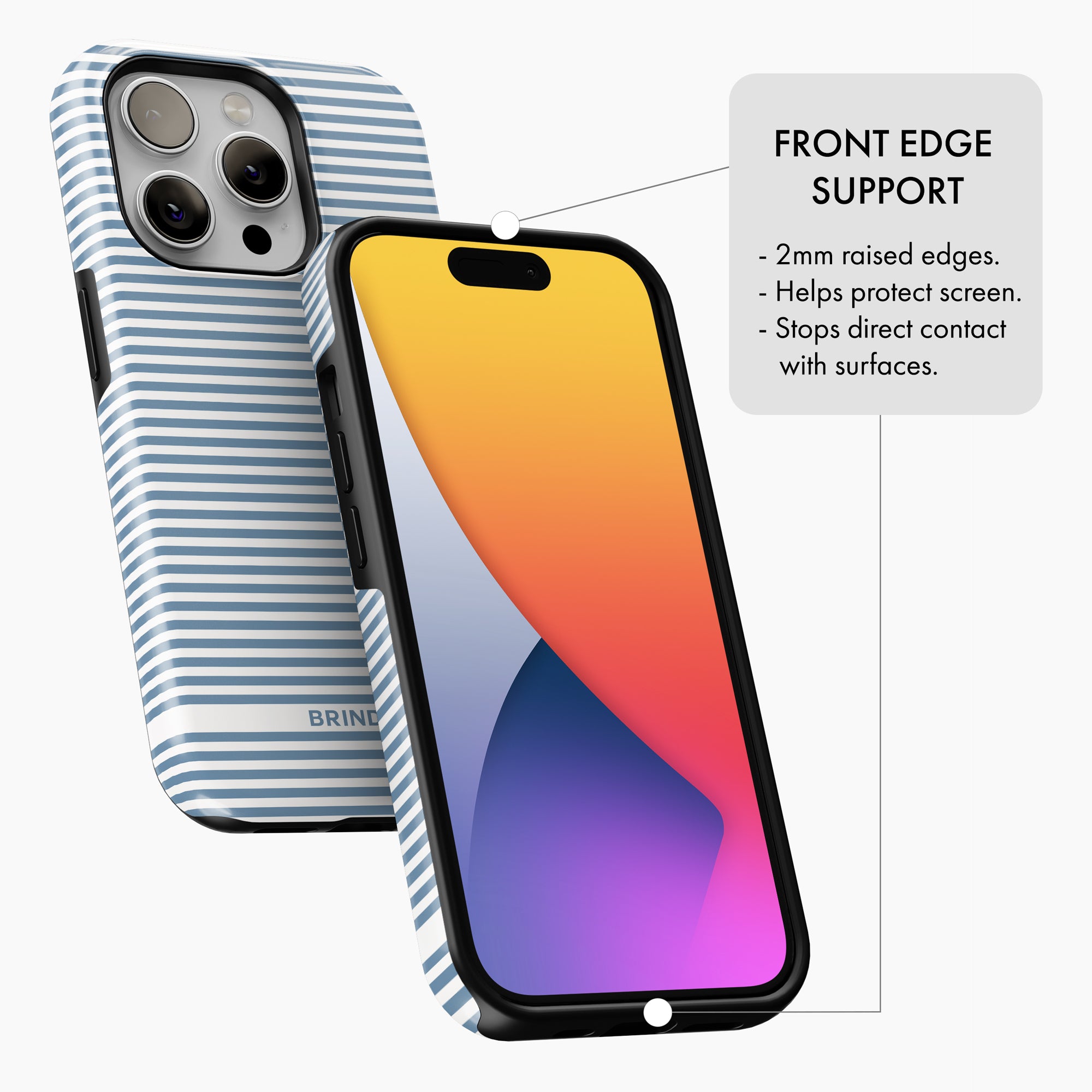 French Stripe - Tough Phone Case (MagSafe)