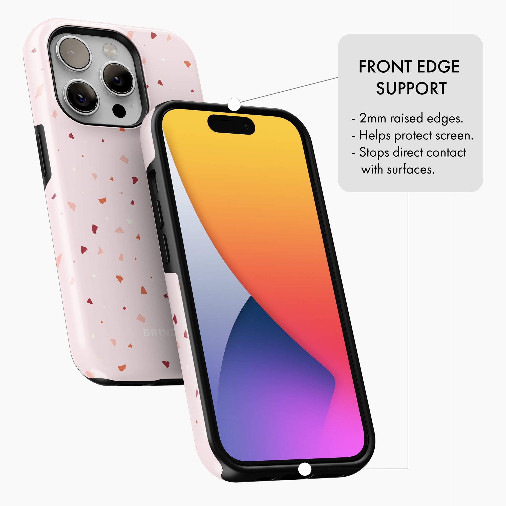 Pink Terrazzo - Tough Phone Case (MagSafe)