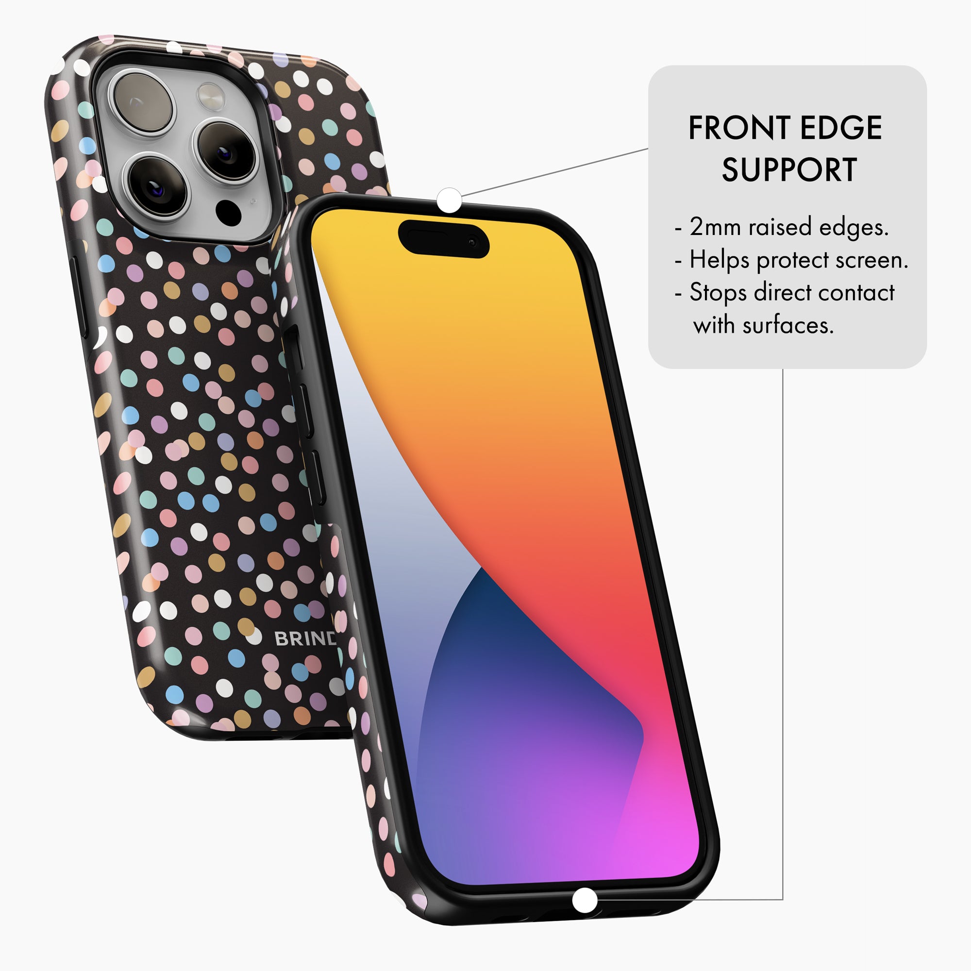 Confetti Polka Dot - Tough Phone Case