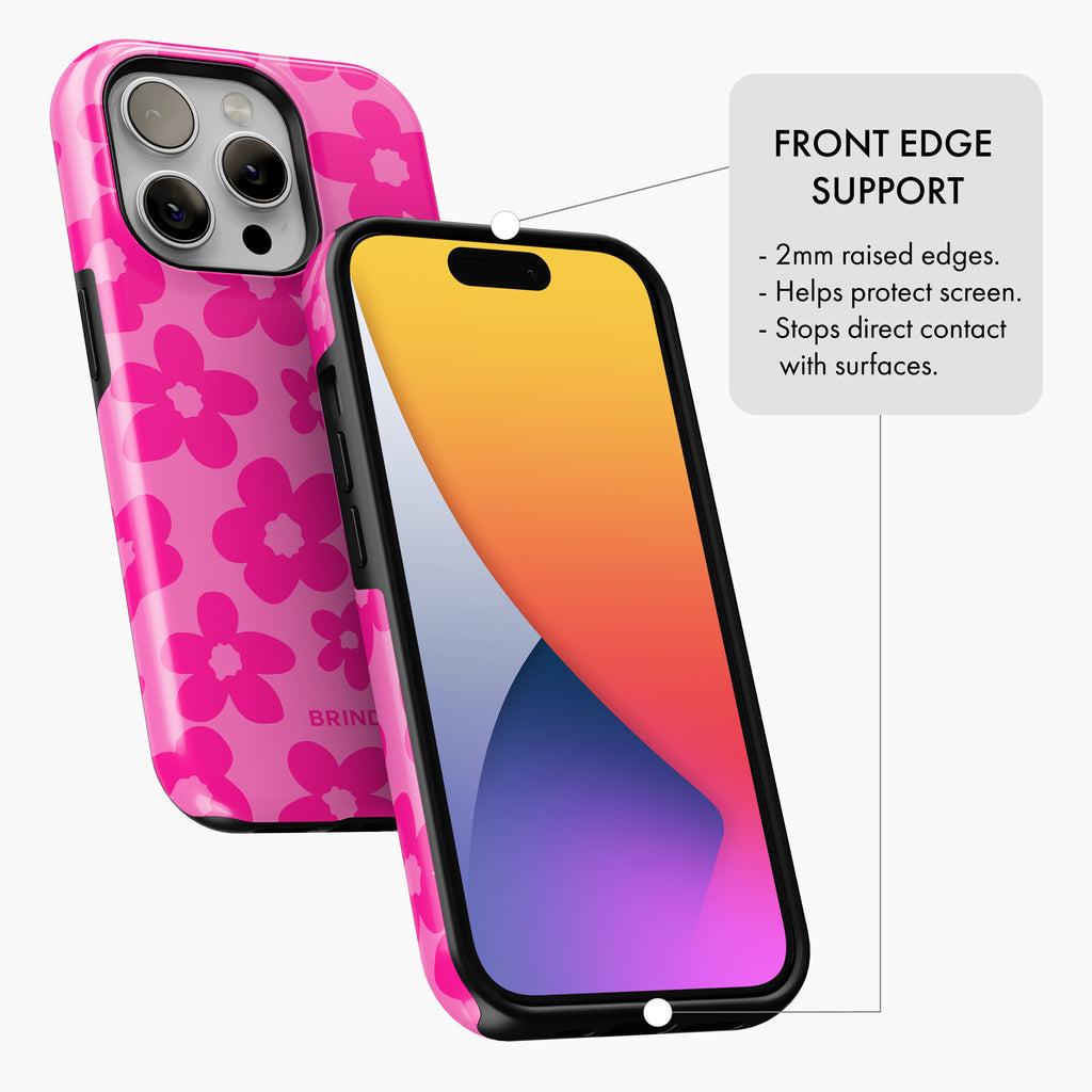 Pop Pink Daisy - Tough Phone Case