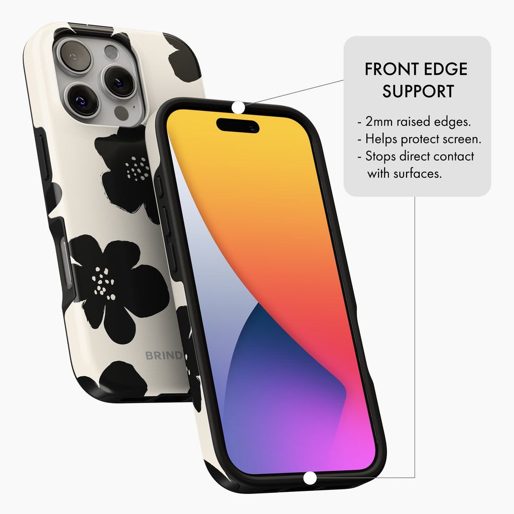 Inky Blossom - Tough Phone Case