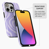 Purple Wave - Tough Phone Case