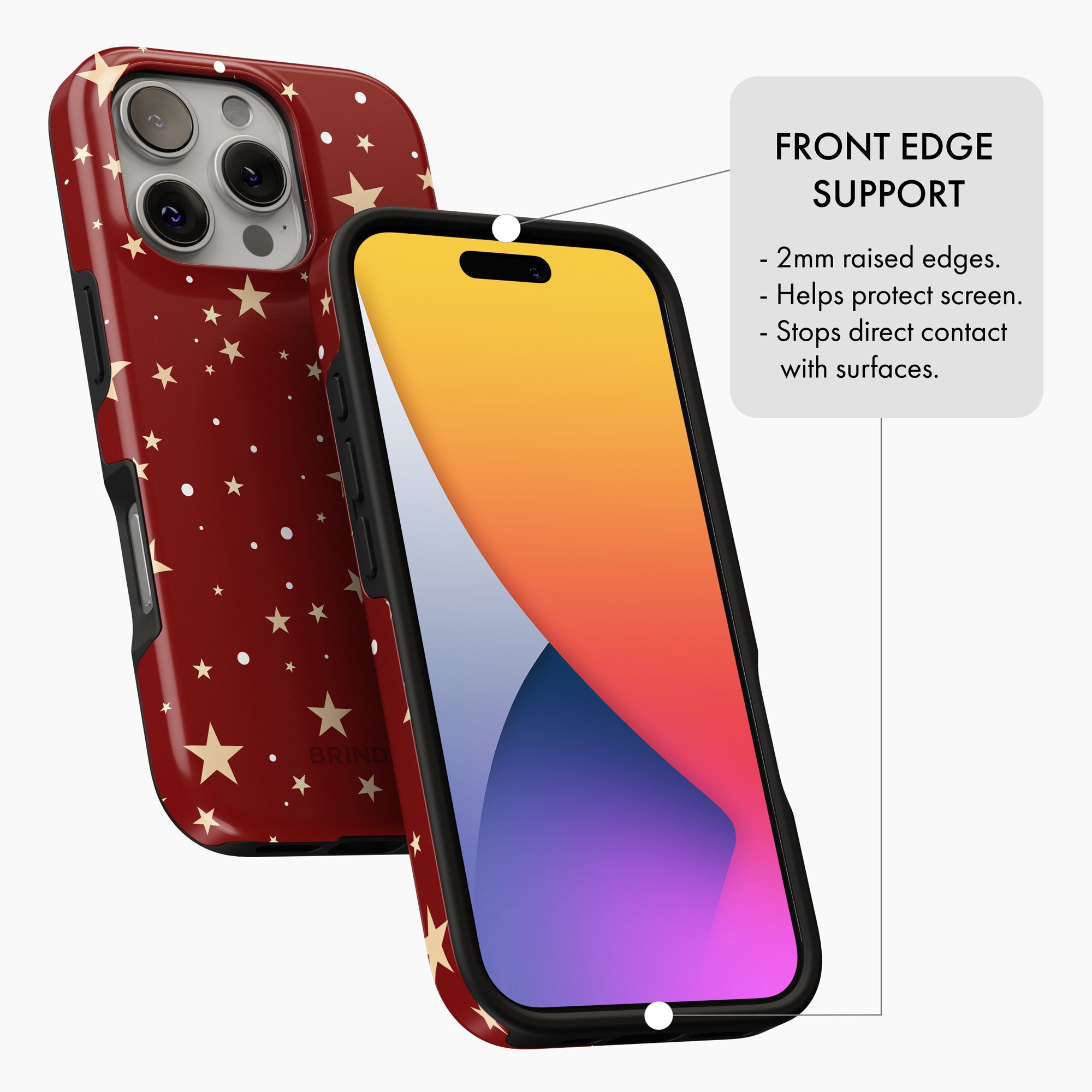 Crimson Star - Tough Phone Case