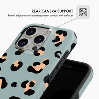 Sage Leopard - Tough Phone Case