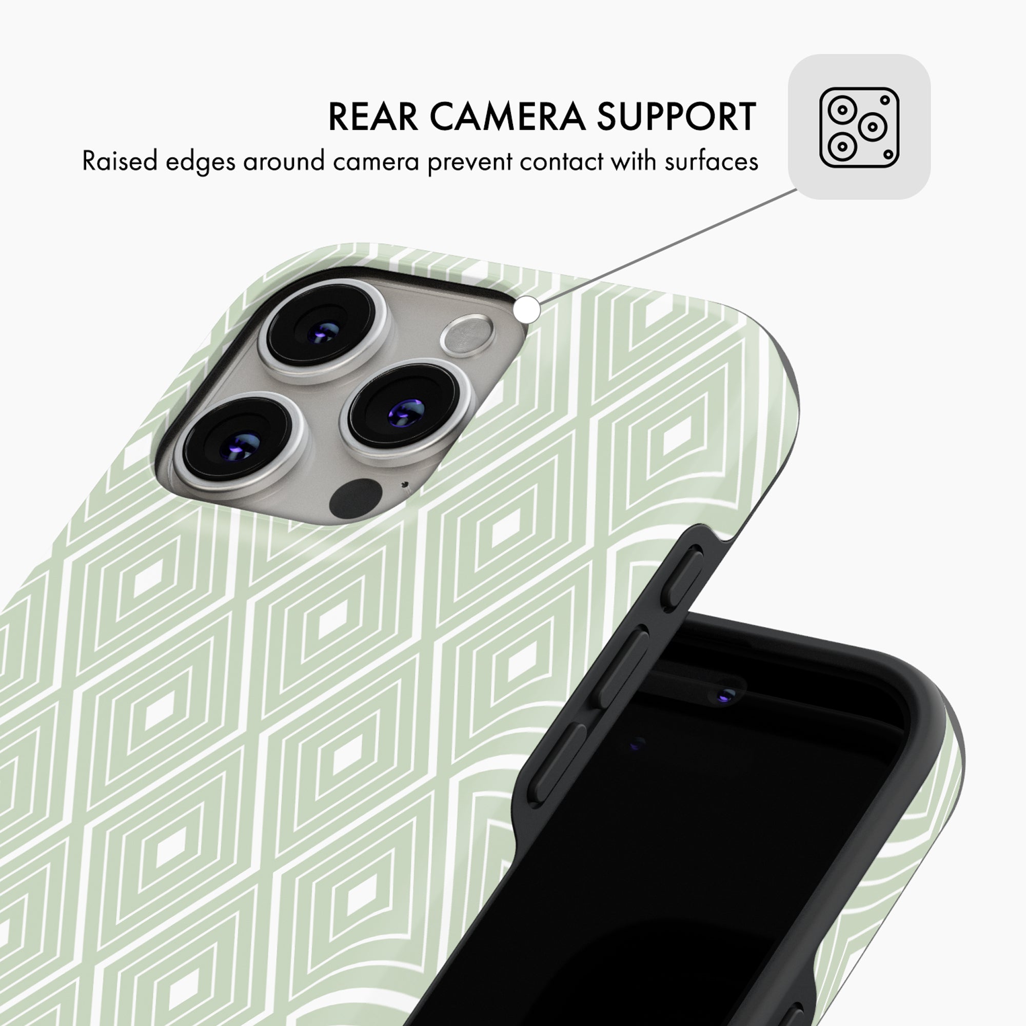 Green Serene - Tough Phone Case