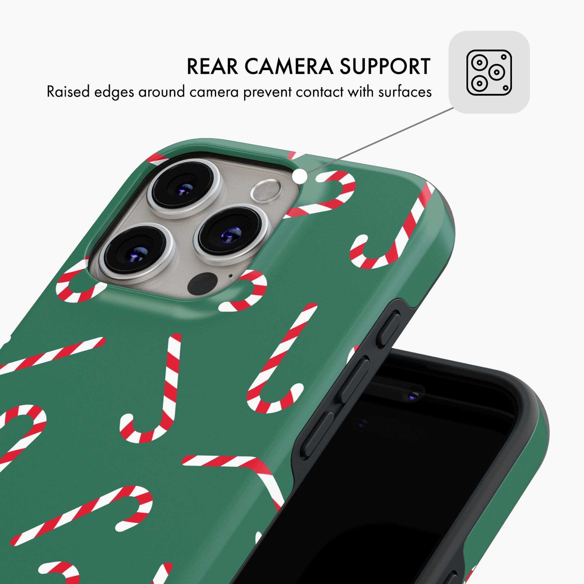 Candy Cane - Tough Phone Case