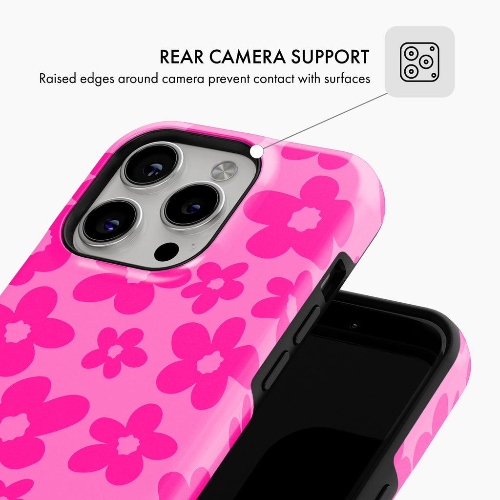 Pop Pink Daisy - Tough Phone Case