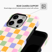 Pastel Checks - Tough Phone Case (MagSafe)