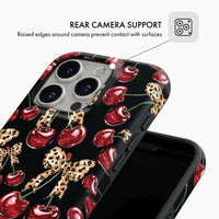 Cherry Leopard - Tough Phone Case