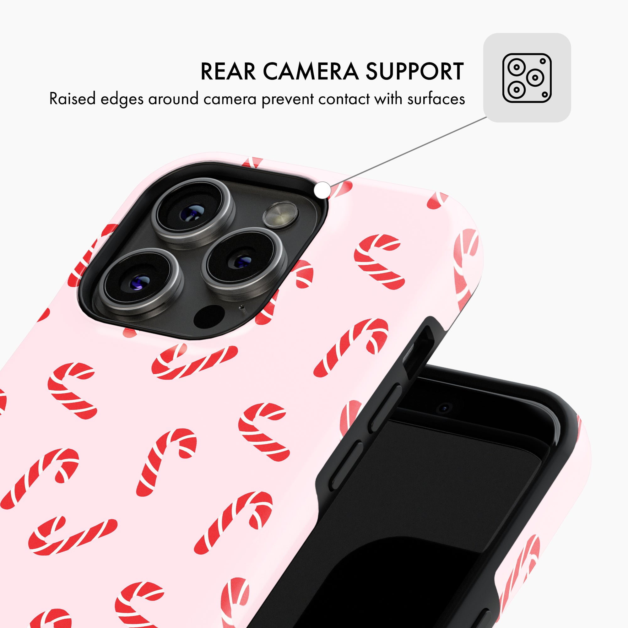 Candy Cane - Tough Phone Case