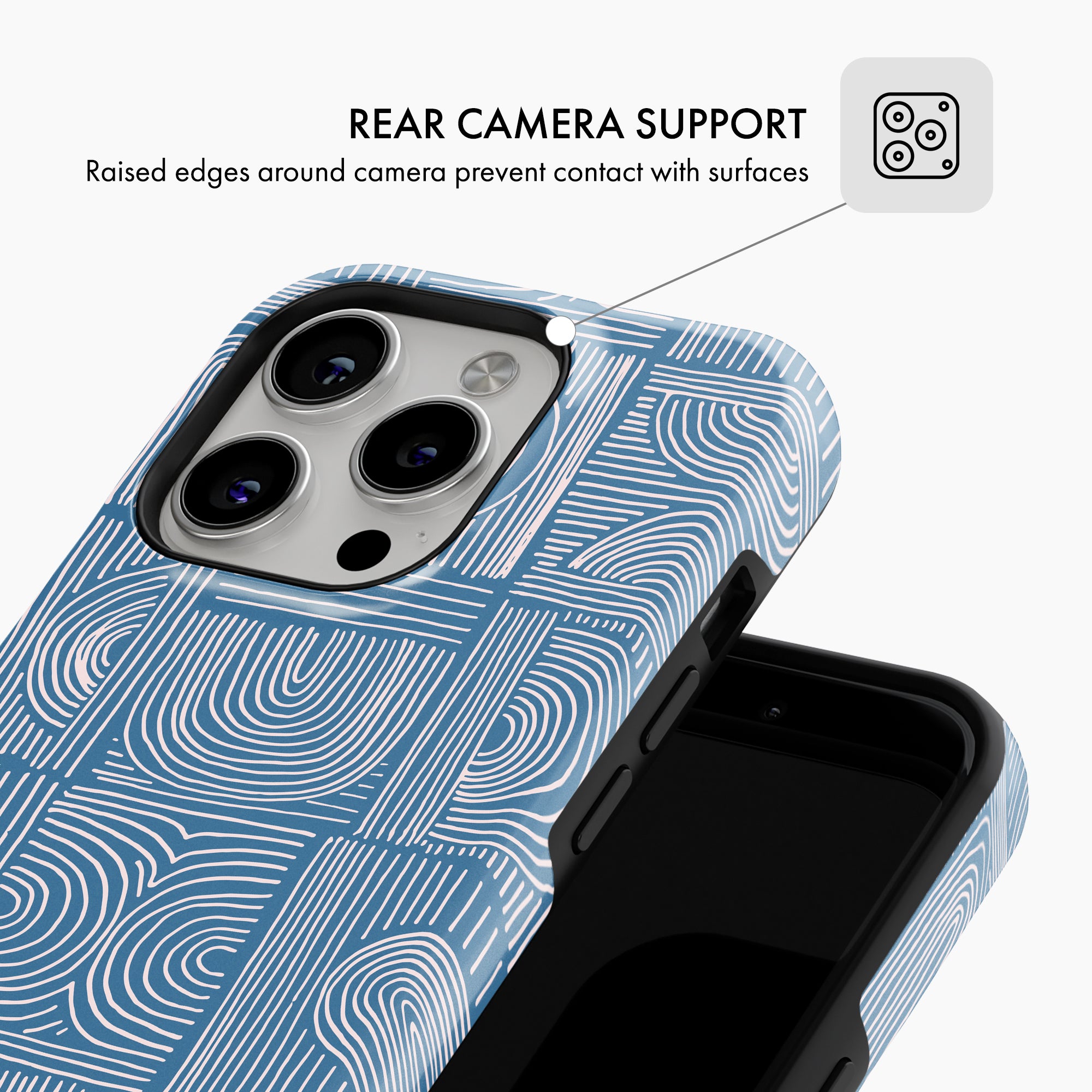 Calm Curve - Tough Phone Case