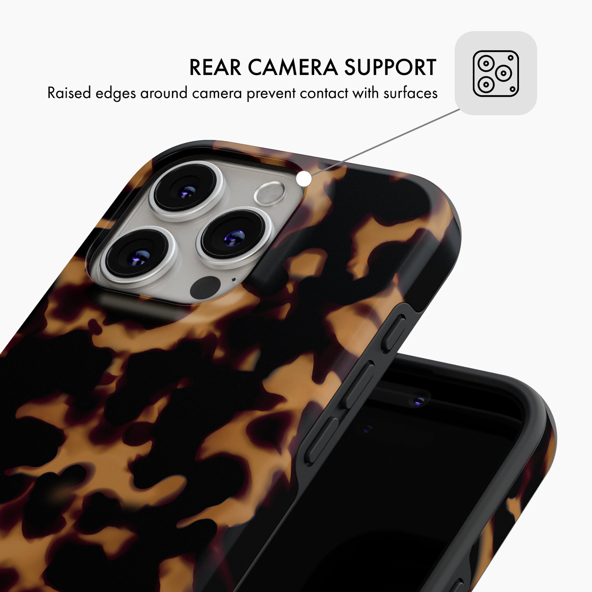 Tortoise Chic - Tough Phone Case
