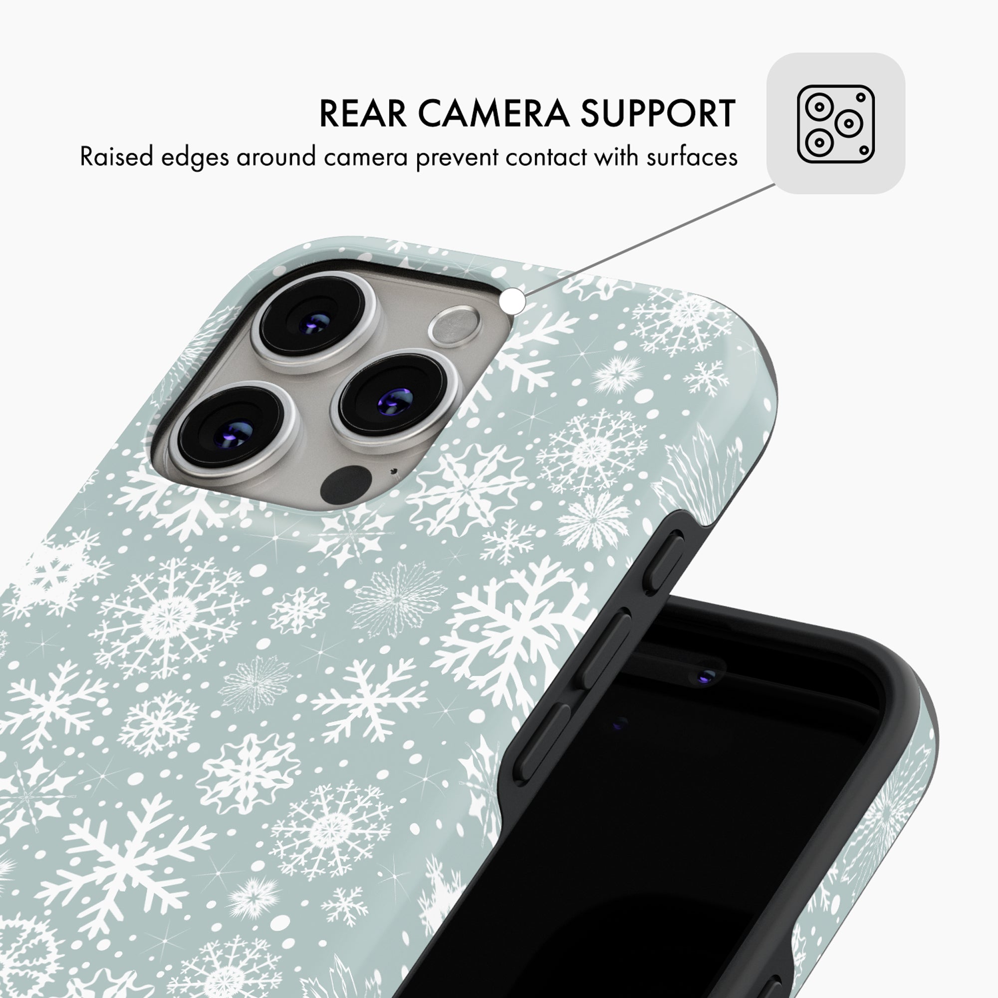 Snowflake Chic - Tough Phone Case
