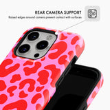 Red & Pink Leopard - Tough Phone Case (MagSafe)