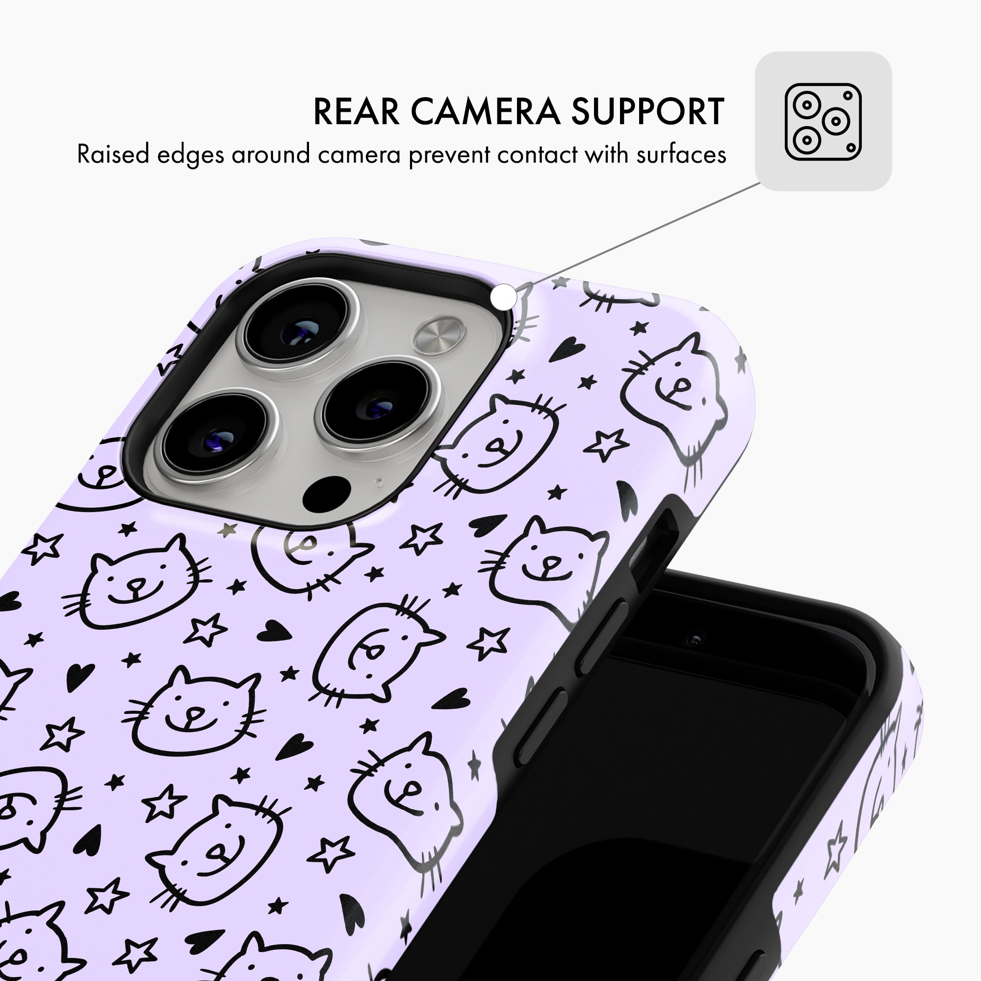 Cat Love - Tough Phone Case (MagSafe)