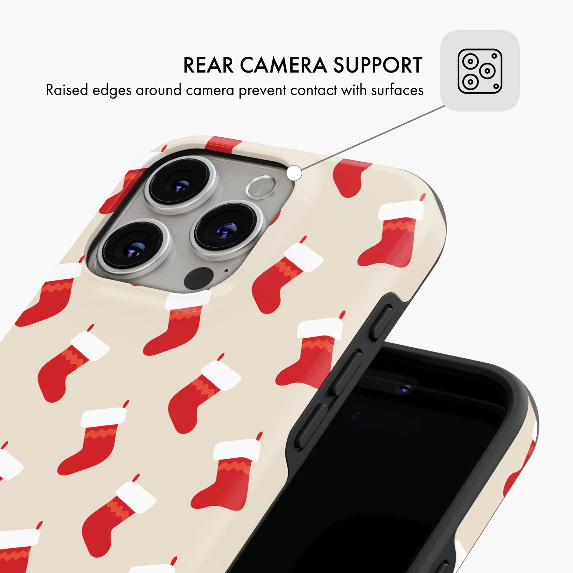 Stocking Stroll - Tough Phone Case