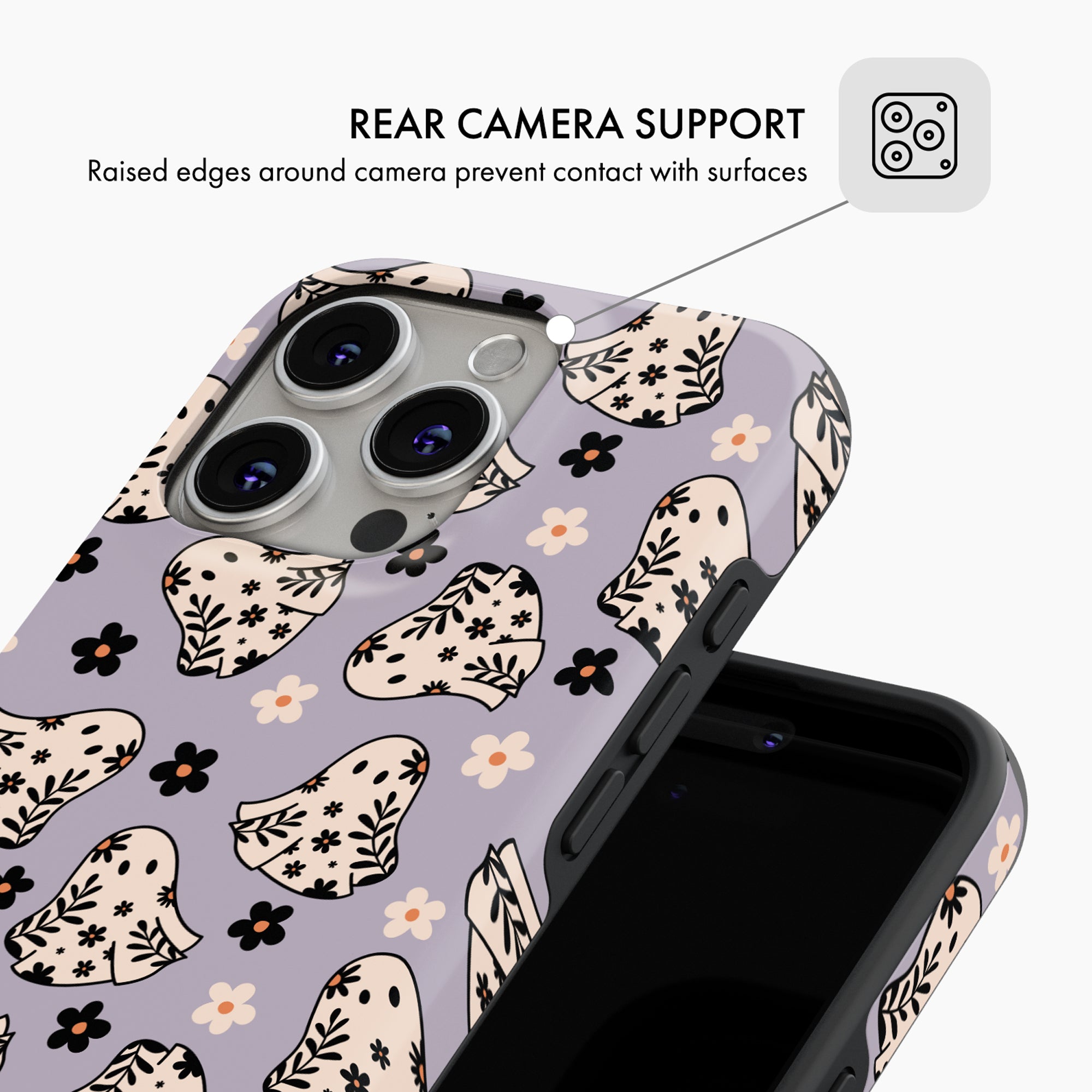 Floral Ghosts - Tough Phone Case (MagSafe)