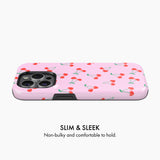 Cherry Hearts - Tough Phone Case