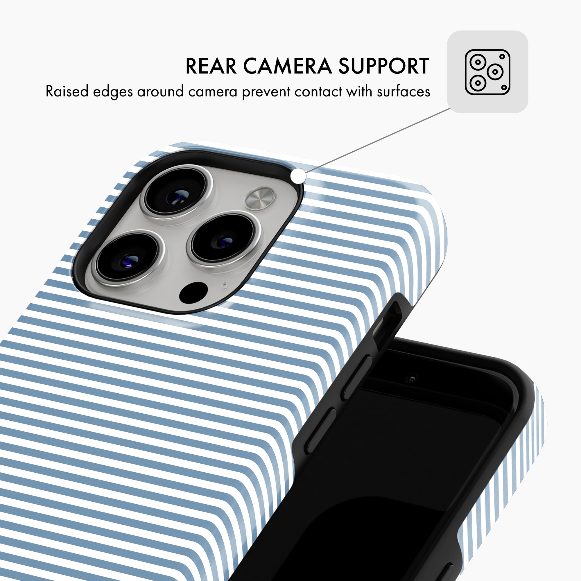 French Stripe - Tough Phone Case (MagSafe)