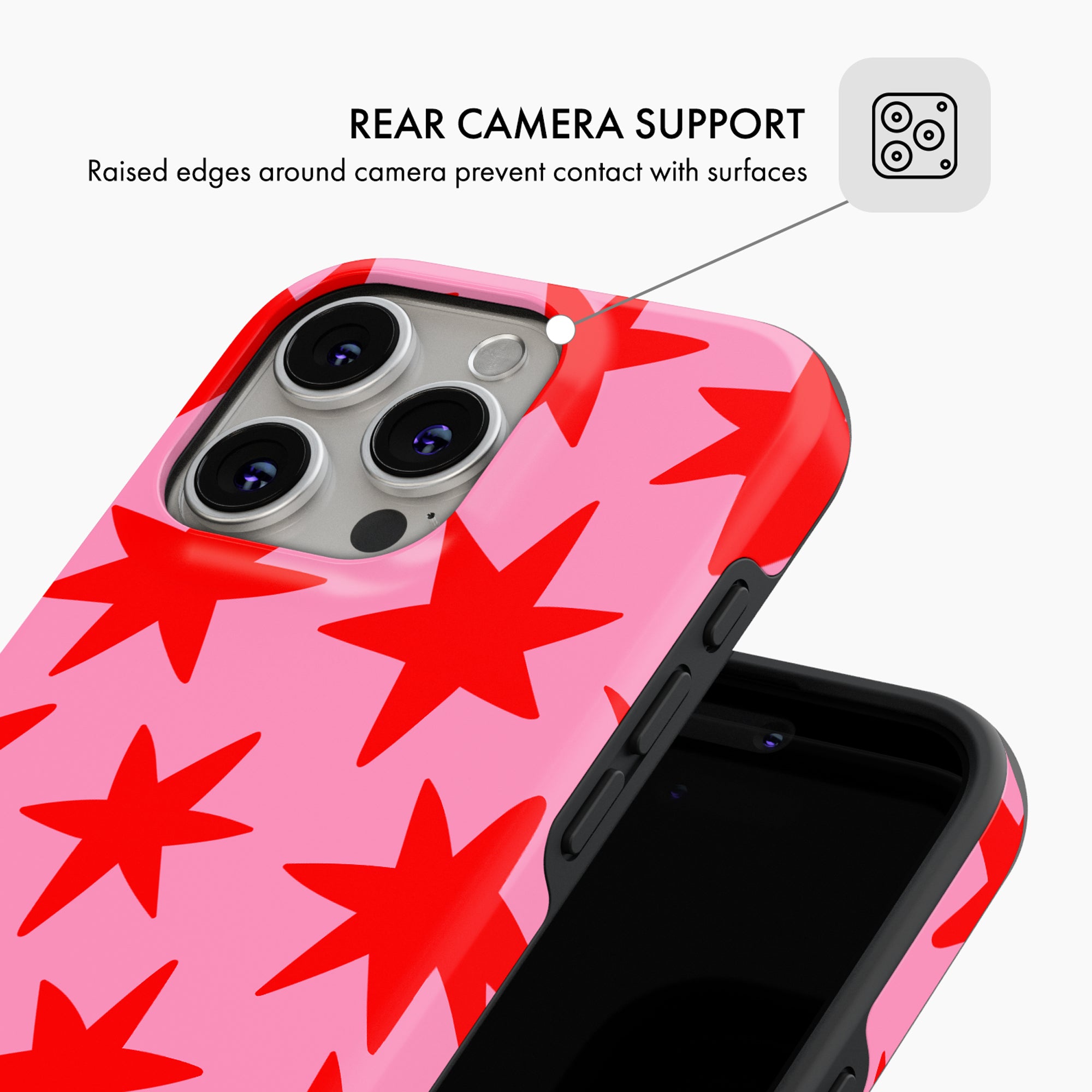 Cherry Star Pop - MagSafe Tough Phone Case