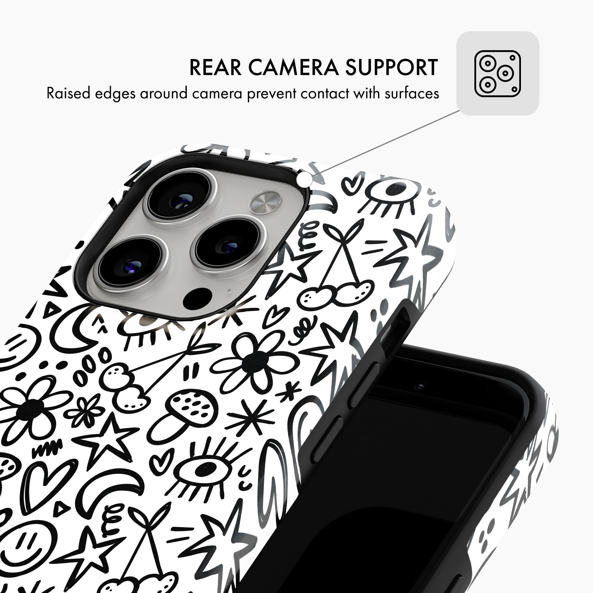 Cute Doodle - Tough Phone Case