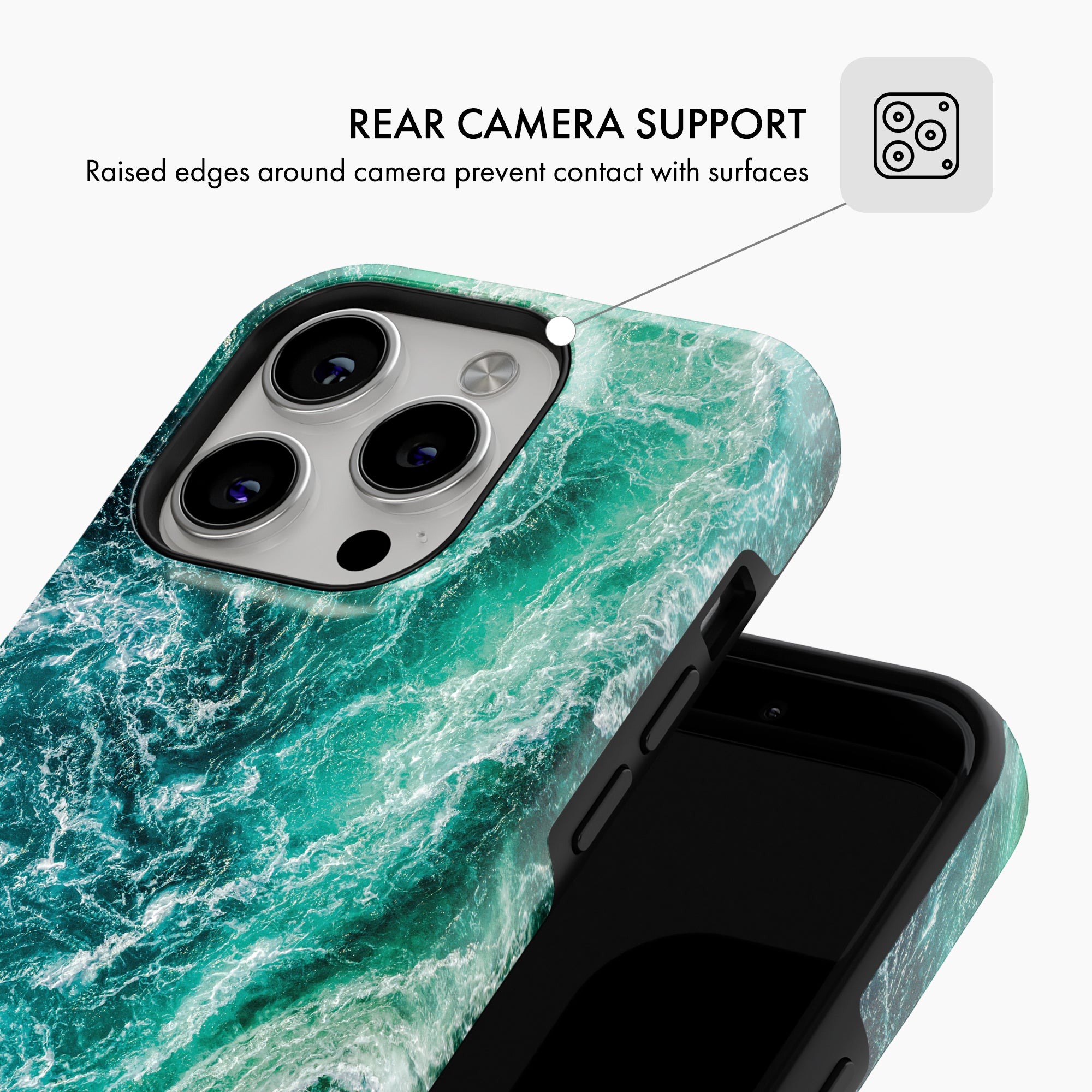 Ocean Waves - Tough Phone Case