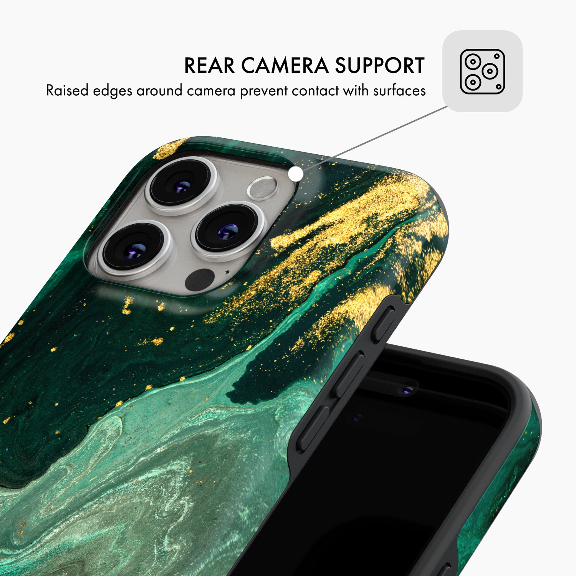 Emerald Rush - Tough Phone Case
