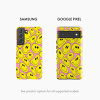 Trippy Smiley - Tough Phone Case