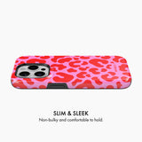 Red & Pink Leopard - Tough Phone Case (MagSafe)