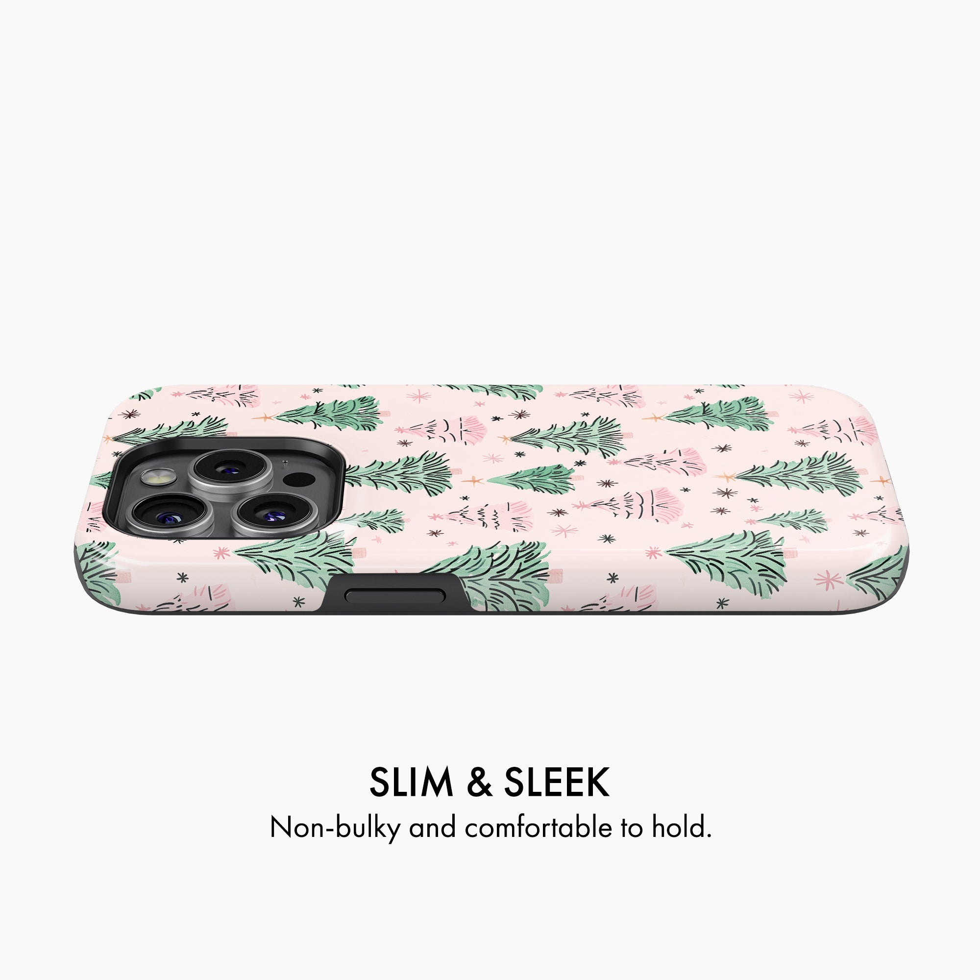 Pink & Mint Pines - Tough Phone Case